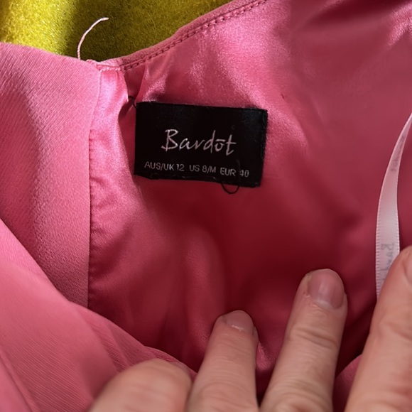 worn one Bardot pink dress - Picture 7 of 8